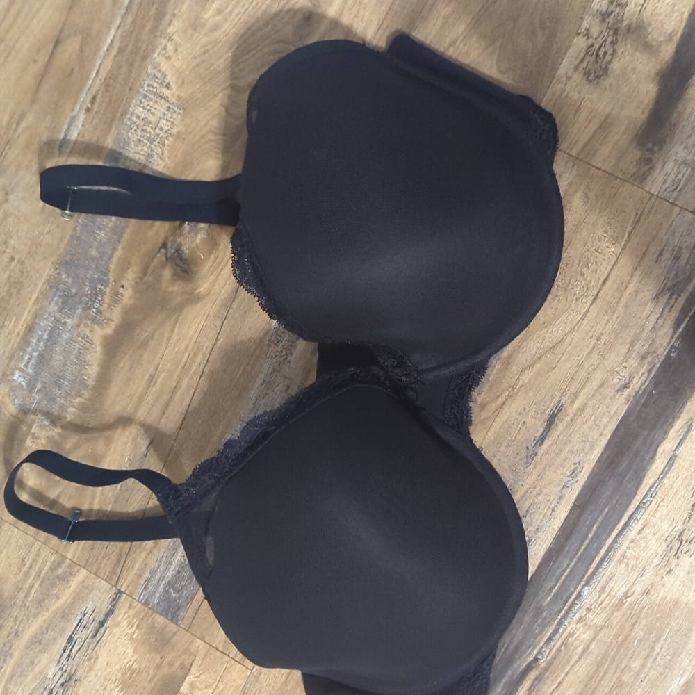 Simply Vera Black lace lined bra 36DD